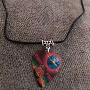 JOURNEY GUITAR PICK NECKLACE